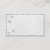 Carte De Visite Mignonne Watercolor Baby Elephant Garderie (Dos)