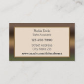 Carte De Visite Mikado Coco Brown (Dos)