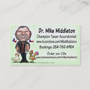 Carte De Visite Mike et la musique de Middletones