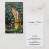 Carte De Visite Milieu de l'été Ève, Edouard Robert Hughes (Devant / Derrière)