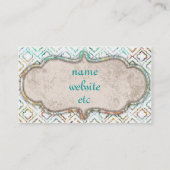 Carte De Visite Milieu du Maroc (Dos)