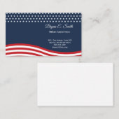 Carte de visite militaire (Devant / Derrière)