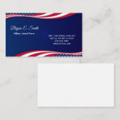 Carte de visite militaire (Devant / Derrière)