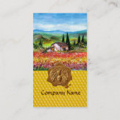 CARTE DE VISITE MILLE CHAMP DE FLEURS, HONEY BEE SCEAU DE CIRE, BE (Dos)