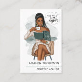 Carte De Visite Millionaire Mindset Boss Baby Concepteur d'intérie (Devant)