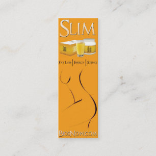 Carte de visite mince de la vie de bios