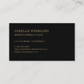 Carte De Visite Mindfulness Coach (Dos)