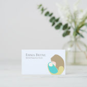 Carte De Visite Mineure Doula Holding Baby (Debout devant)