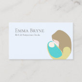 Carte De Visite Mineure Doula Holding Baby (Devant)