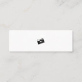 CARTE DE VISITE MINI ミニマムでシンプルな名刺 ビジネスカード カメラ (Devant)