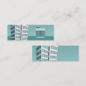 Carte De Visite Mini 03 déplacés (Devant / Derrière)