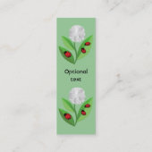 Carte De Visite Mini 3 coccinelles (Dos)