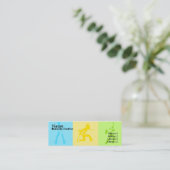 Carte De Visite Mini 3 guitaristes - maigres (Debout devant)