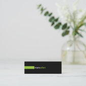 Carte De Visite Mini 519P moderne fait sur commande (Debout devant)