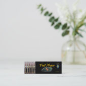 Carte De Visite Mini 5e éclair vert bérets forces spéciales signet (Debout devant)