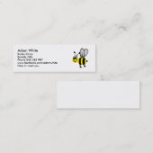 Carte De Visite Mini Abeille (Devant / Derrière)
