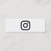 Carte De Visite Mini abonnés instagram (Devant)