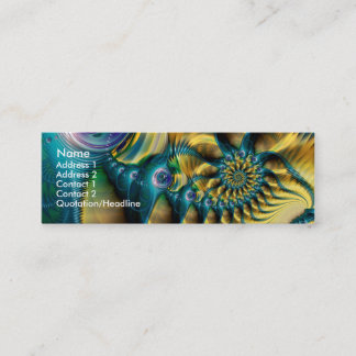 Carte De Visite Mini Abstractopus