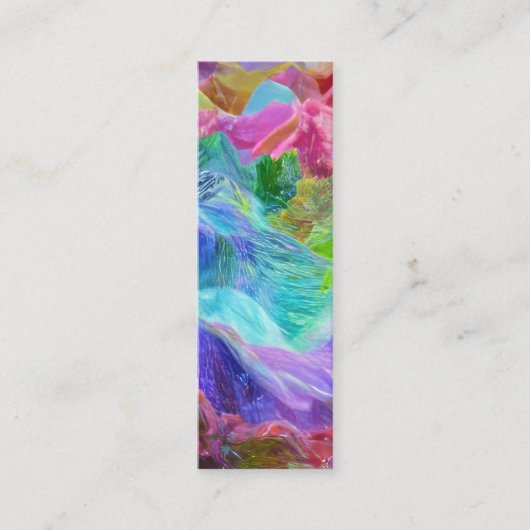 Carte De Visite Mini Abstrait de Crystal Mountain (Devant)