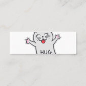 Carte De Visite Mini Accrochez-moi s'il vous plaît - Choisissez la coul (Dos)