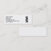 CARTE DE VISITE MINI ADN (Devant / Derrière)