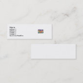 Carte De Visite Mini ADN humaine (Devant / Derrière)