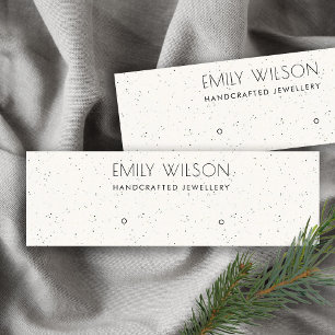 CARTE DE VISITE MINI AFFICHAGE LOGO DE L'ÉTUDE DE TEXTURE CÉRAMIQUE B