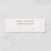 CARTE DE VISITE MINI AFFICHAGE LOGO DE L'ÉTUDE DE TEXTURE CÉRAMIQUE BLA (Devant)