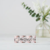 Carte De Visite Mini Agent de voyage vacances photo de tourisme (Debout devant)