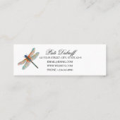 Carte De Visite Mini Agent de voyage vacances photo de tourisme (Dos)