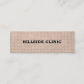 Carte De Visite Mini Aide à la bande (Devant)