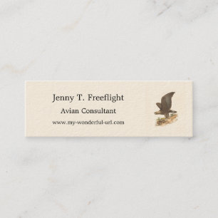 Carte De Visite Mini Aigle d'or (Aquila chrysaetos) NY Bird Image