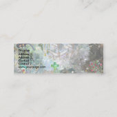 Carte De Visite Mini Aimez votre monde, modèle (Devant)