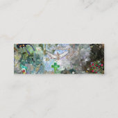 Carte De Visite Mini Aimez votre monde, modèle (Dos)