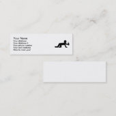 Carte De Visite Mini Alcool bu (Devant / Derrière)