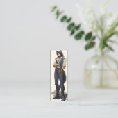 Carte De Visite Mini Anime Wolf Zaddy (Debout devant)