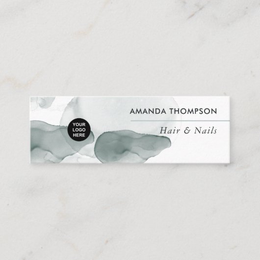 Carte De Visite Mini Aquarelle (Devant)