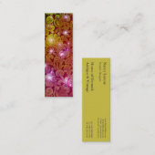 Carte De Visite Mini Arabesque victorien, ALAMEDA (Devant / Derrière)