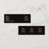 Carte De Visite Mini Araignée de tarentule (Devant / Derrière)