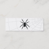 Carte De Visite Mini Araignée - maigre (Dos)