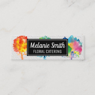 Carte De Visite Mini Arborescence aquarelle