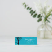 Carte De Visite Mini Arbre créatif d'art (Debout devant)