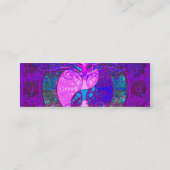 Carte De Visite Mini Arbre de coeur de la vie (Dos)