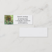 Carte De Visite Mini Arbre de la vie vivant paisible (Devant / Derrière)