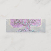 Carte De Visite Mini Arbre de légèreté de la vie (Dos)
