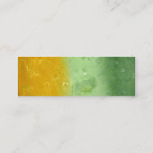 Carte De Visite Mini Arc-en-ciel/libellule antiques (Dos)