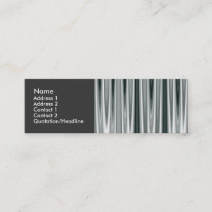 Carte De Visite Mini Argent rapide 01