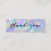 Carte De Visite Mini arrière - plan opal gemstone (Devant)