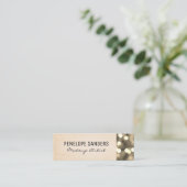 Carte De Visite Mini Arrière - plan texture | Bokeh (Debout devant)