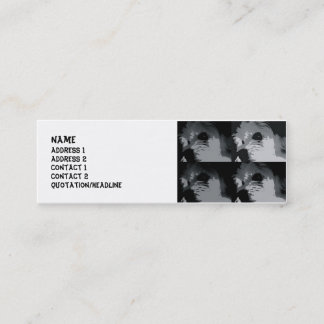 Carte De Visite Mini art de bruit k-9